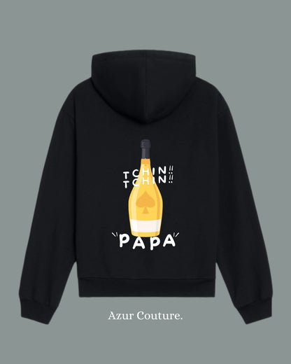 Sweat à capuche Tchin Tchin "PAPA"