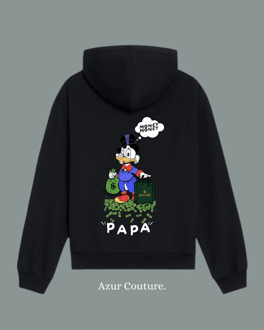 Sweat à capuche Money "PAPA"